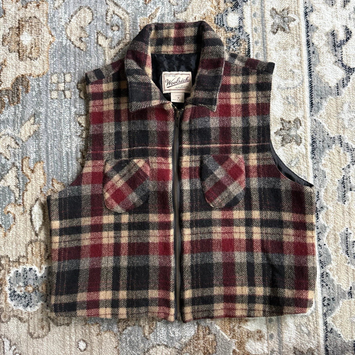 vintage woolrich vest products for sale | eBay