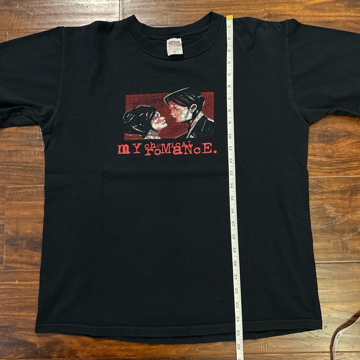 vintage 2000s my chemical romance three cheers album promo shirt