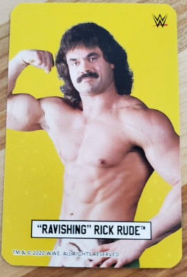 RAVISHING RICK RUDE 2020 Ravensburger WWE Royal Rumble Game Card RUDE AWAKENING