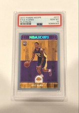 2017 Panini Hoops Platinum #277 Kyle Kuzma RC Rookie PSA 10 GEM MINT - LOW POP