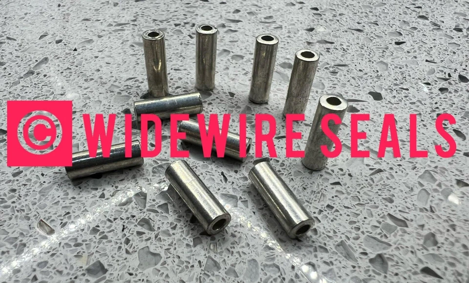 Electric Meter Seals. 12mm Round & 15cm 7 strand Wires X 20. Trusted Ebay Seller - Image 4 of 4