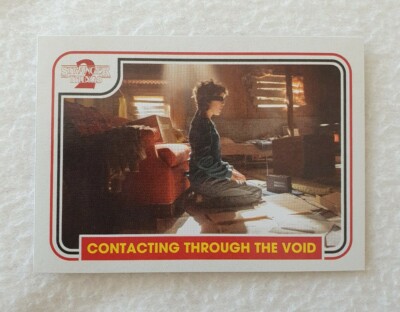 Topps Stranger Things Season 2 Trading Cards Szenen Sticker S-9 