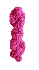 SEVEN SKEINS Designer Pink Cotton Blend Boucle DK/Sport wt. Yarn Lot