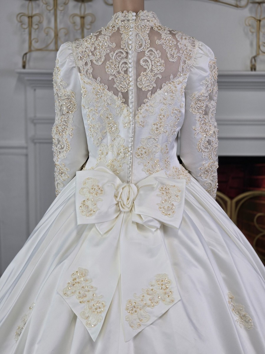 ethereal long dresses ETHEREAL RUFFLED TULLE GOWN WITH BEADED ELEGANCE | CULT MIA main image 0