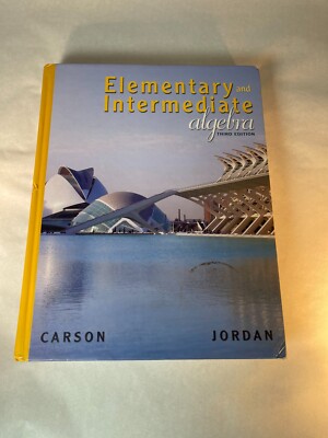 Elementary and Intermediate Algebra (3rd Edition) (Carson Developmental A - Good