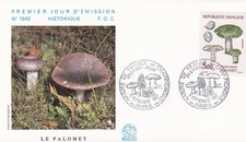 FRANCE 1987 FDC LES CHAMPIGNONS YT 2491