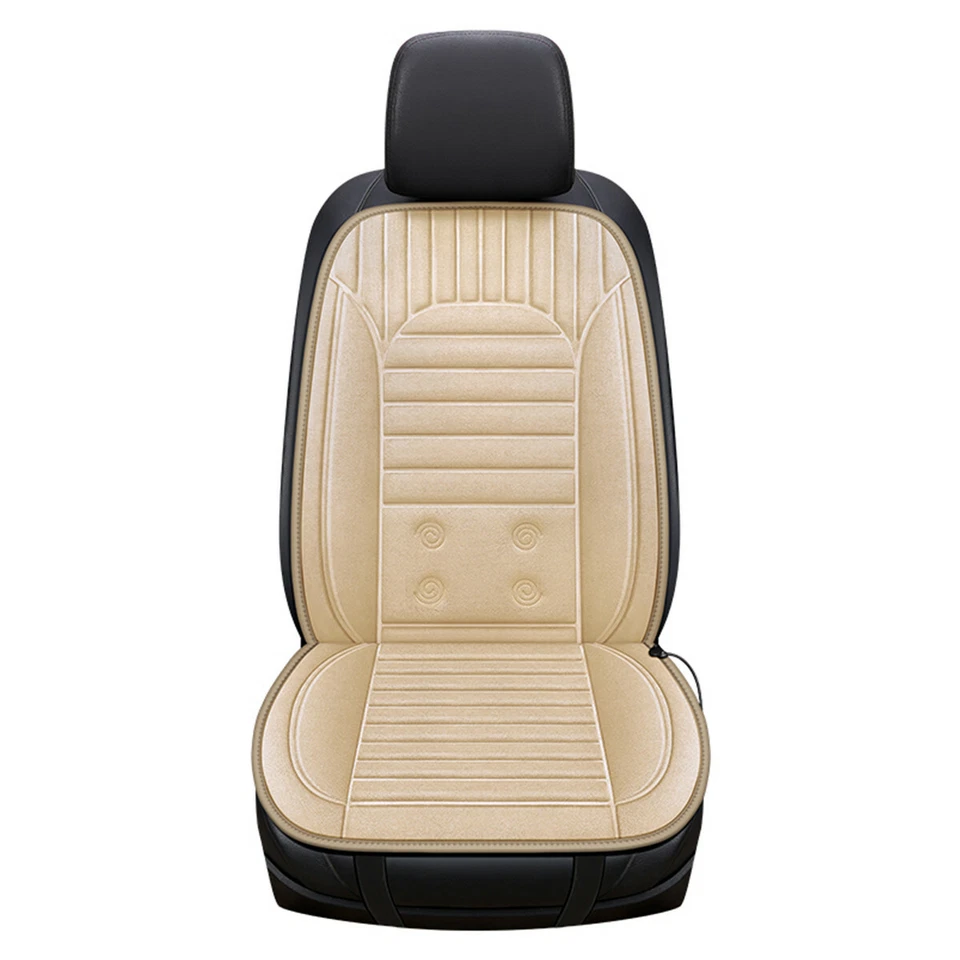 Car Seat Fast Heating Cushion Winter Warmer Cover With Temperature Adjust Switch - Image 2 of 4