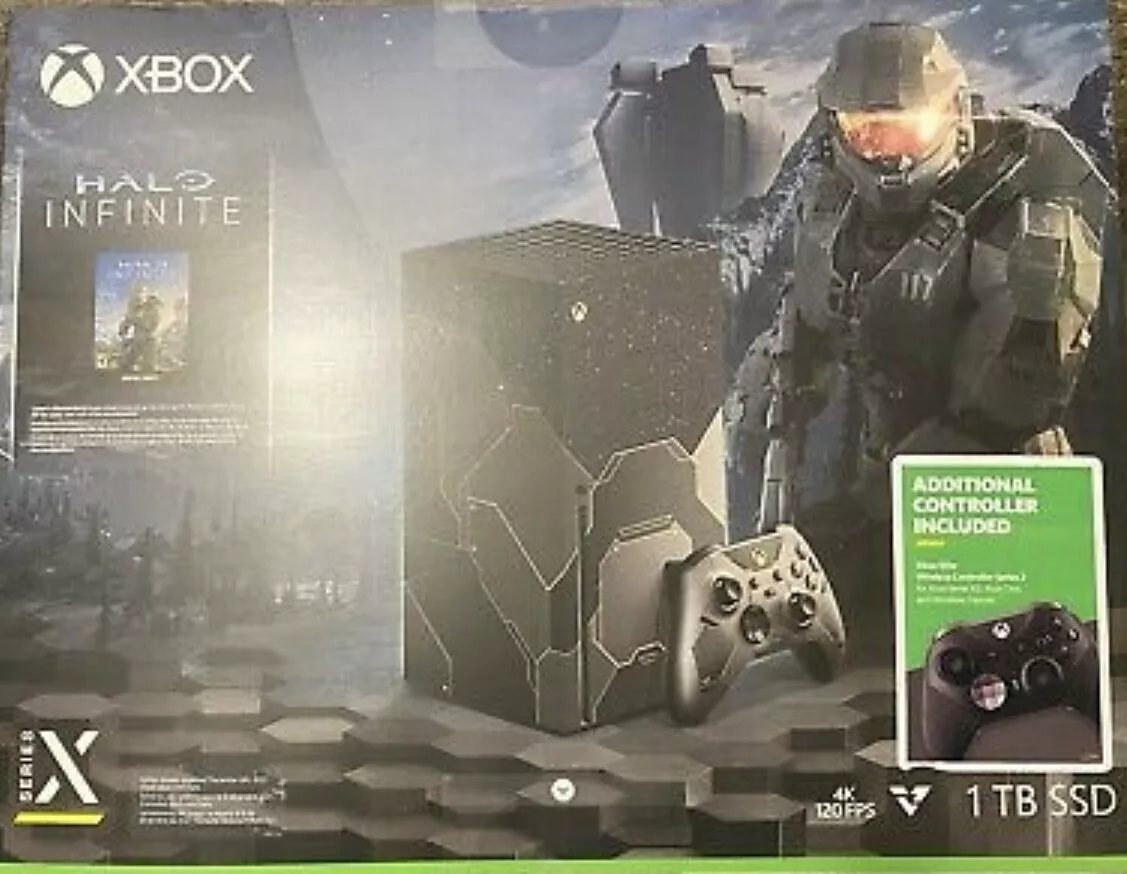 Microsoft Xbox Series X Console Halo Infinite Limited Edition Bundle