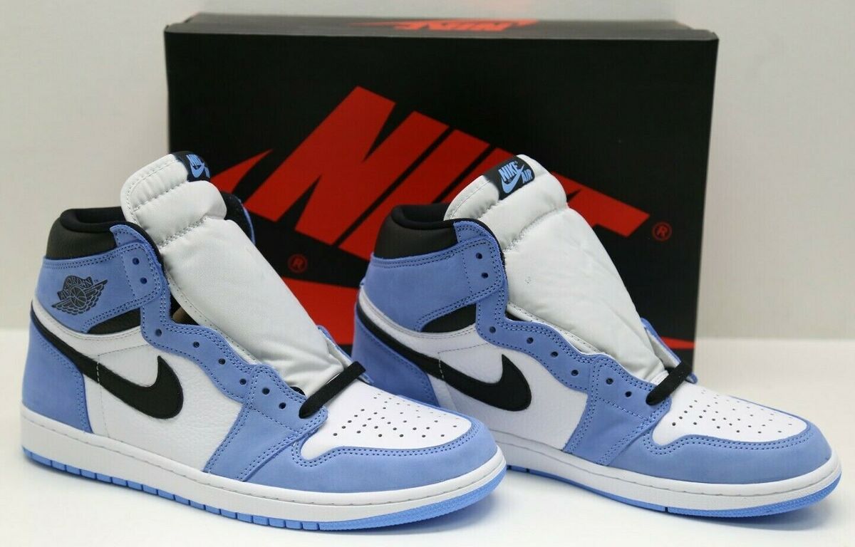 Nike Air Jordan Retro 1 HIGH OG University Blue/Black/White Nike Air Jordan Retro 1 HIGH OG University Blue/Black/White