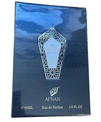 Afnan Turathi Blue Homme EDP für Herren 90 ml Neu mit OVP Ungeöffnet