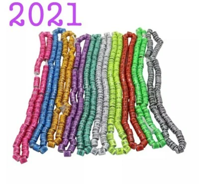 PGO 50 PIGEON RINGS 2022 y 2023. ANILLO D PALOMA2023. 10 DIFERRENT COLOR MULTICOLOR
