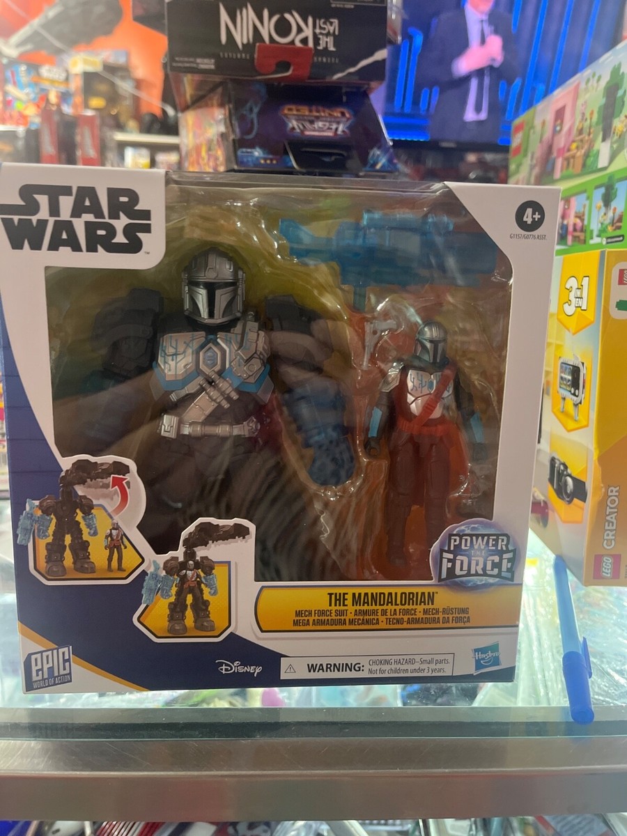 star wars power of the force the Mandalorian mech force suit | eBay