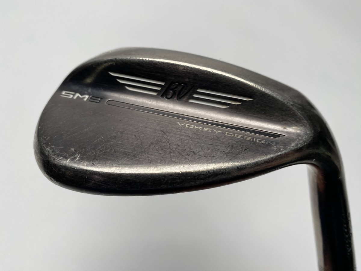Titleist Vokey SM9 Brushed Steel 62* M-Grind Wedge Steel Mens RH - Main Image