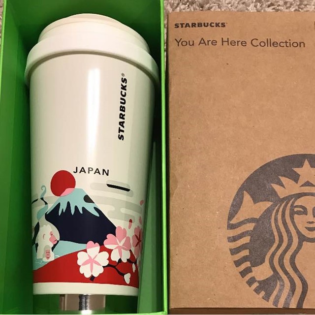 You Are Here Collection Stainless Tumbler JAPAN Starbucks Mt. Fuji