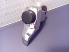 VW Beetle Deck Engine Lid Decklid Lock Latch Chrome, No Key, 1 Screw Version