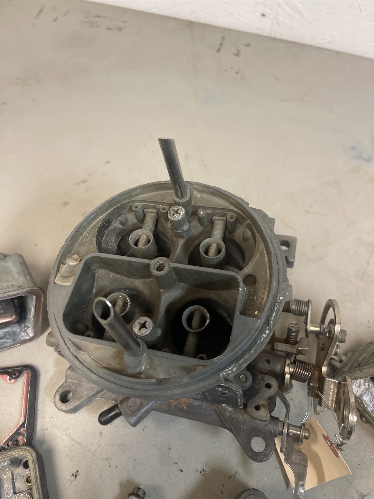 Holley 820 Alky Alcohol Double Pumper Carb C & S RACE CARB eBay