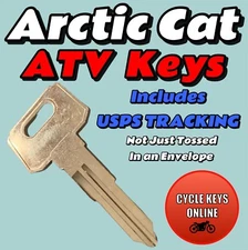 Arctic Cat ATV spare replacement keys Cut to Code key for codes E32010-E39697