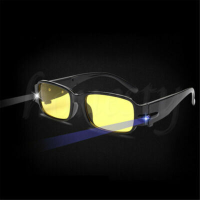 Multi Strength LED Reading Glasses Eyeglass Spectacle Diopter Magnifier Light Up