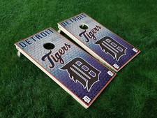 VINYL WRAPS Cornhole Board DECALS Detroit Tigers 03 Bag Game Stickers