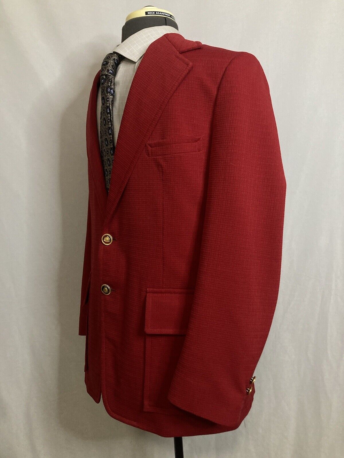 Vintage Mens Linen Blazer Sport Coat Suit Jacket … - image 4