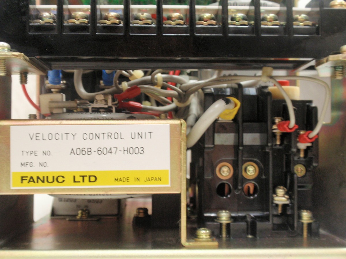 FANUC VELOCITY CONTROL UNIT A06B-6047-H003 | eBay