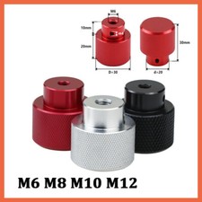 Knurled Thumb Nuts Aluminium Alloy With Side Hand Grip Knobs Nut M6 M8 M10 M12
