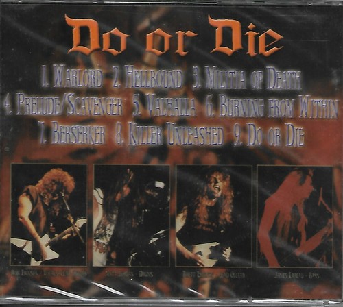 VIKING-DO OR DIE-CD-SEALED-tracer-spider-thrash-heretic-reverend-rare - Picture 2 of 2
