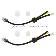 2X FUEL LINE KIT FOR ECHO / MANTIS TILLER 3 HOLE FUEL TANK GROMMET, FILTER, VENT