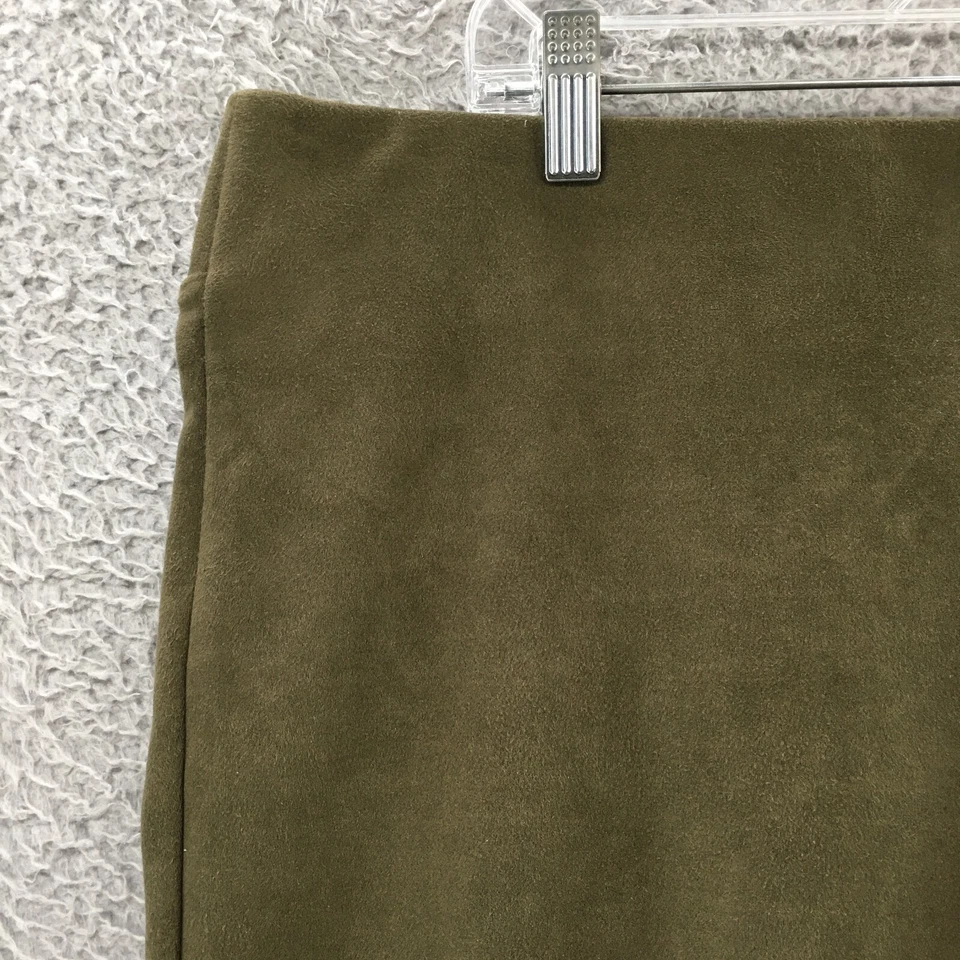 One 5 One Pull On Casual Pants Womens XL actual 38x29) Green Skinny High Rise - Image 3 of 4