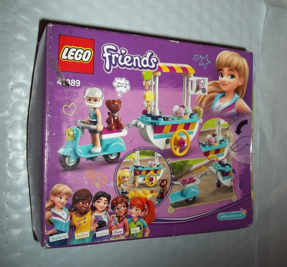 nib LEGO Friends 41389 Stephanie ICE CART Set Building Toy 97 pcs