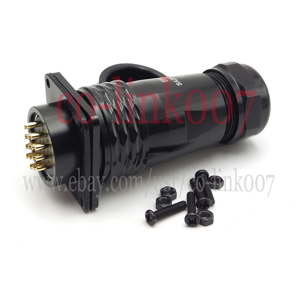 WEIPU SA28 10Pin Aviation Waterproof Connector IP67,Electrical Plug and Socket - Image 3 of 4