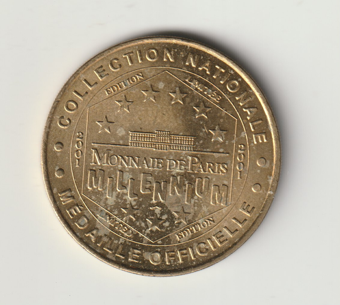 コレクション MONNAIE DE PARIS Monnaie de Paris Tourist Token - Paris (4 monuments