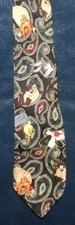 1993 Looney Tunes Mania Taz, Bugs, Tweety, Yosemite Sam, Sylvester Tie