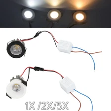 Mini 3w Led Cob Downlight Recessed Ceiling Downlights 40mm 1.57inch Cool Neutral