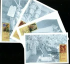 Israel 1375-1378, New Year, Festival of Sukkoth 1999, Maximum Card