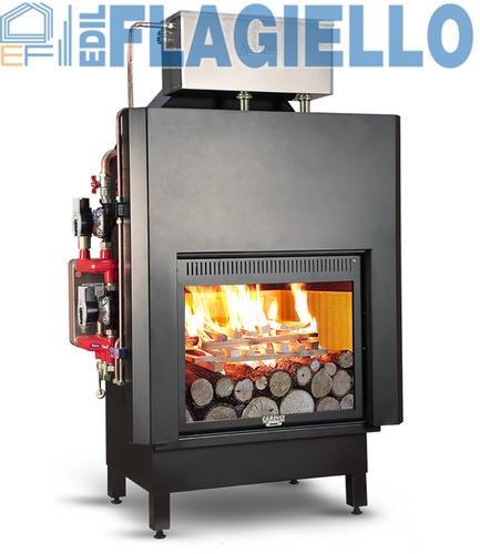 Termocamino a Legna Carinci Evolution 3.0 - 300 System - DX - TOP | eBay