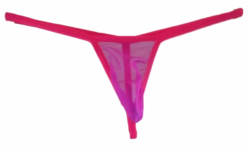 Men's Micro G String Thong  SHEER NAKED Multi Color Choices  made USA 1 day ship - Image 4 of 4