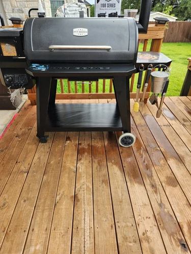 Pit Boss Pro V2 1150-Sq. inHammer tone Pellet Grill with Smart Compatibility - Picture 5 of 8