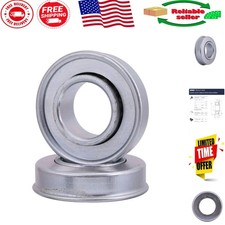 Expertly Crafted Garage Door Torsion Spring Bearings - 2 Pack, ABEC 3 Rated