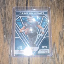 Panini Absolute 2023 Draft Diamonds Insert Jalen Hurts #DD-7 Philadelphia Eagles