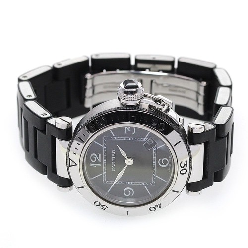 CARTIER W3140003 Pasha Seatimer Date Quartz Boys