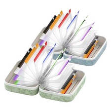 Pill Pouch Set Waterproof Travel Pill Organizer 14 Pouches for Medication