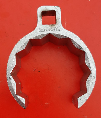 Snap-On Tools USA Crowfoot Wrench Deep 2-7/16'' 1/2 Drive Current Part# AN850839B