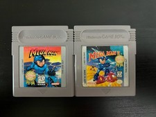 Mega Man I & II -Nintendo Gameboy Classic CLEAN - TESTED WORKING