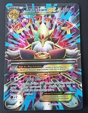 Carte Pokémon M ALAKAZAM EX 118/124 FA XY10 Impact des Destins FR *JRF