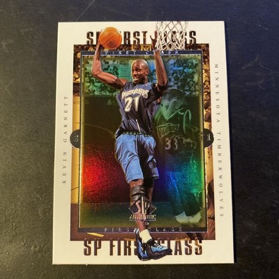 1999-00 SP Authentic - Sp First Class Kevin Garnett #FC1