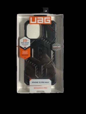 UAG MONARCH PRO FOR MAGSAFE IPHONE 15 pro max CASE - carbon fiber