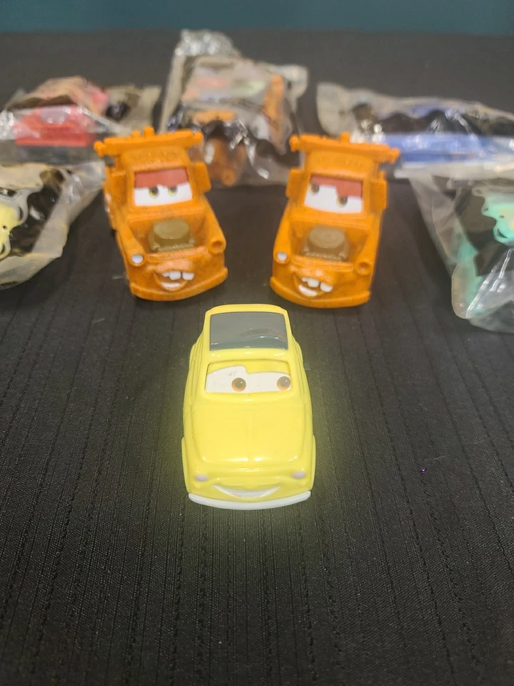 Coches de película McDonalds Disney Pixar X5 nuevos en paquete X3 artículos adicionales coleccionables Foto 2 de 4