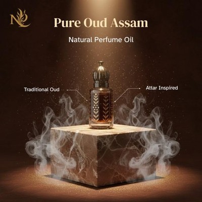 100% Pure Dehnul Oud Assam Oil Trial Pack Agarwood Oud Long Lasting Premium