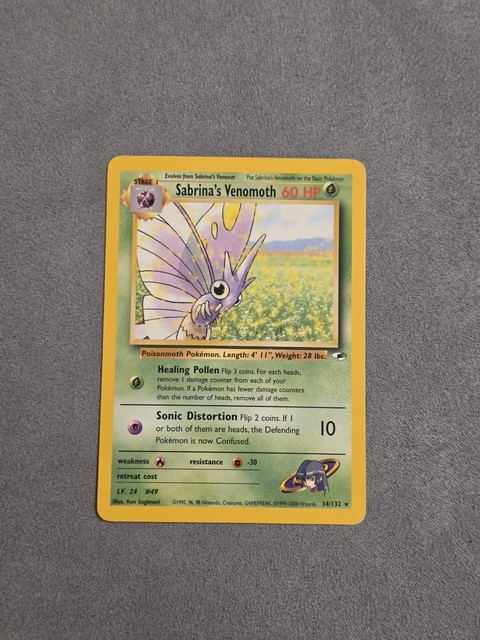 Sabrina's Venomoth #34 (Gym Heroes (2000))